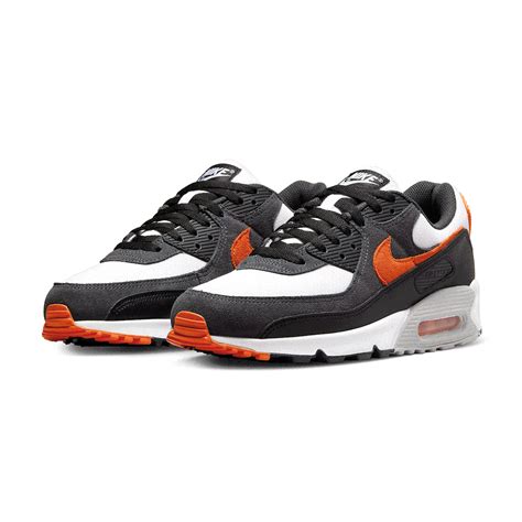 grijs met oranje nike air max